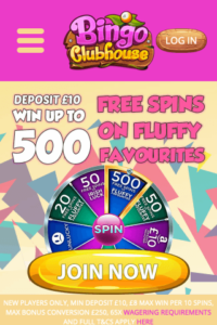 bingoclubhouse.com 320x480