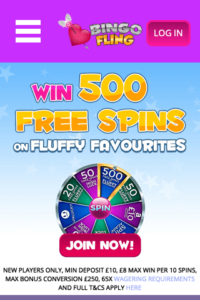 bingofling.com 320x480