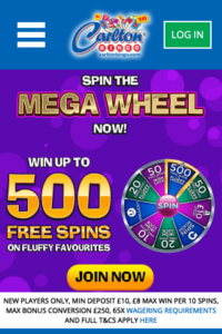 carltonbingo.com 320x480