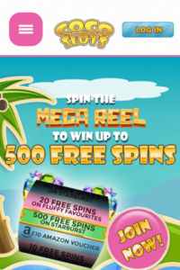 cocoslots.co.uk 320x480