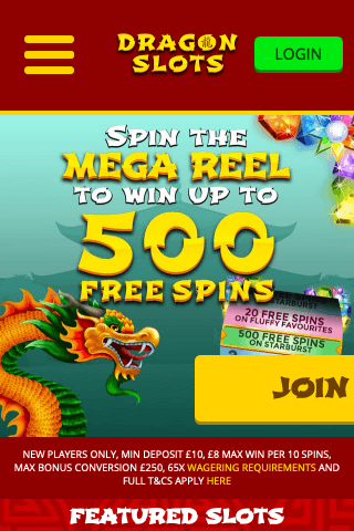 Dragon Slots Mobile Image