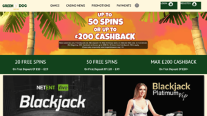greendogcasino.com 1366x768