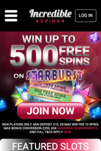 incrediblespins.co.uk 320x480