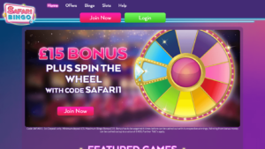 888 Bingo sister sites Safari Bingo