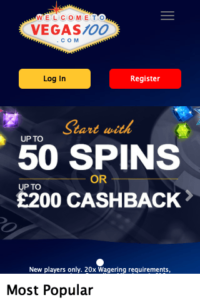 vegas100.com 320x480