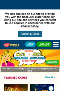 bingoextra.com 320x480