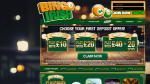 bingoirish.com 1366x768