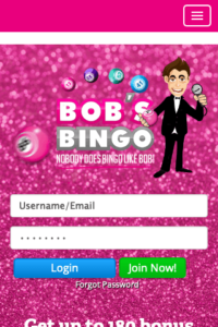 bobsbingo.com 320x480