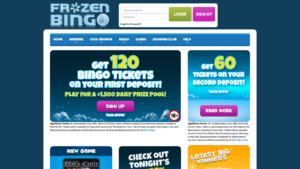 frozenbingo.com 1366x768
