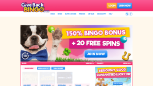 givebackbingo.com 1366x768