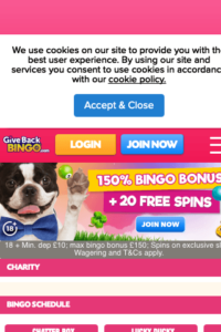 givebackbingo.com 320x480