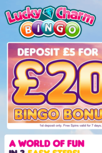 luckycharmbingo.com 320x480