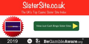 Justcash Bingo sister sites
