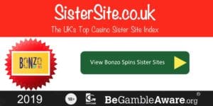 Bonzo Spins sister sites