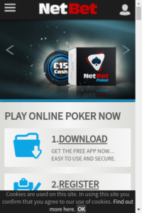 Poker Netbet sister site