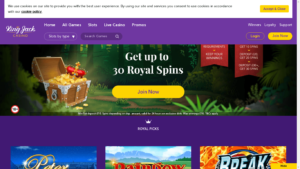 kingjackcasino screenshot