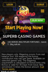 luckscasino sister site