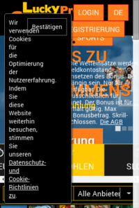 luckyprocasino sister site