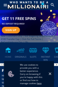 millionairegames sister site