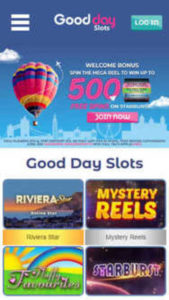 GoodDaySlots mobile screenshot
