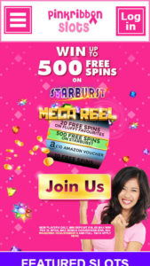 PinkRibbonSlots mobile screenshot