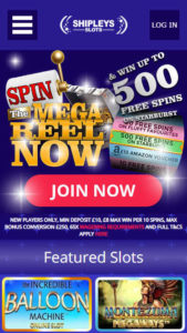 ShipleySlots mobile screenshot