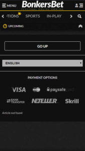 bonkersbet mobile screenshot