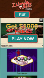 libertybellcasino mobile screenshot