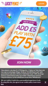 luckypence mobile screenshot