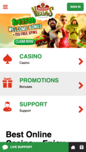 muchovegascasino mobile screenshot