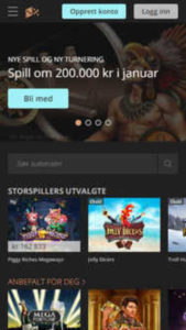 storspiller mobile screenshot