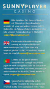 sunnyplayer mobile screenshot