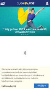 suomiarvat mobile screenshot