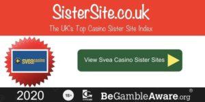 sveacasino sister sites