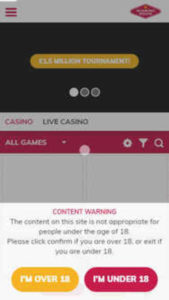 vinneri mobile screenshot