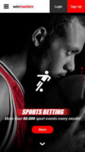 winmasters mobile screenshot