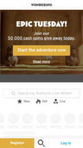 wunderino mobile screenshot
