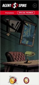 agent spins casino mobile screenshot