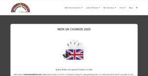 maximum casino desktop screenshot