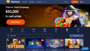 slotman casino desktop screenshot