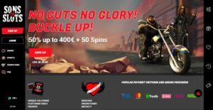 sons of slots casino desktop screenshot