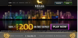 vegas paradise screenshot