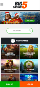 big5 casino mobile screenshot 2021