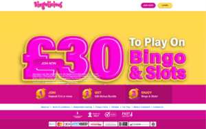 Bingolicious laptop screenshot 2021