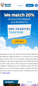 health games mobile screenshot 2021