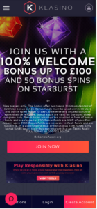 klasino mobile screenshot 2021