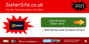 m casino sister sites 2021