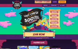 pirate slots laptop screenshot 2021