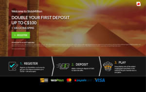 slots million laptop screenshot 2021