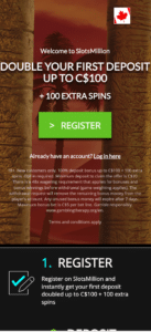 slots million mobile screenshot 2021